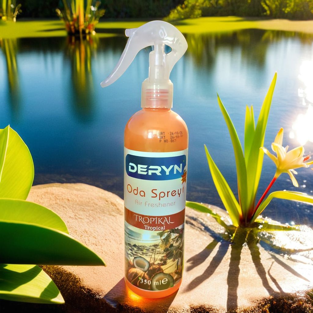 Deryn Tropikal Kokulu Oda Spreyi - Enerji verici ve egzotik